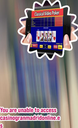 On line video poker