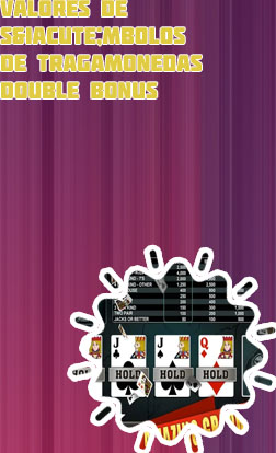 Video poker double double bonus